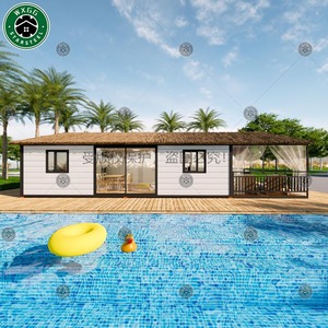 Maison préfabriquée extensible directement de l'usine avec extérieur en panneaux blancs, installation rapide, maison modulaire - Product Image 4