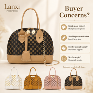 Sac à bandoulière de luxe en PU pour <span class=keywords><strong>femme</strong></span>, motif floral, avec fermeture éclair et doublure en polyester - Product Image 2