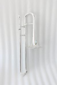 Trombón Soprano Plateado, Cuerpo de Latón, Tono Bb, con Funda de Tela y Caja de Espuma <span class=keywords><strong>en</strong></span> <span class=keywords><strong>Venta</strong></span> - Product Image 2