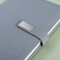 Juego de Regalo 3 en 1 en Oferta, Cuadernos de Cuero, Juego de Regalo Empresarial, Bloc de Notas A5 de Tapa Dura, Caja de Regalo con Logotipo para Empresas