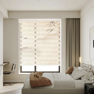 Stores à motif zèbre imprimés <span class=keywords><strong>jour</strong></span> <span class=keywords><strong>et</strong></span> <span class=keywords><strong>nuit</strong></span>, stores occultants filtrant la lumière, tissu double couche, motif personnalisé, couverture de fenêtre - Product Image 3