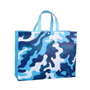 <b>Cheap</b> Tote Non Woven <b>Bag</b> Colorful Nonwoven <b>Bag</b> PP Laminated Non Woven <b>Bag</b> with logo Customized - Product Image 1
