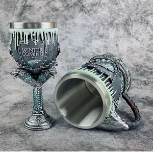 Jarras Oficiales con Licencia de GoT House Stark & Lannister, Winter Is Coming & Fire & <span class=keywords><strong>Blood</strong></span> - Product Image 1