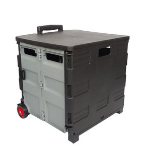 Nouvelle belle sacoche <span class=keywords><strong>de</strong></span> courses pliable à 2 roues pour le camping, marque OEM - Product Image 1