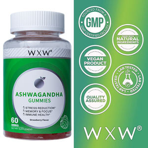 Gomitas Ashwagandha de alta calidad, suplementos vitamínicos antiestrés, gomitas vitamínicas, gominolas Ashwagandha - Product Image 3