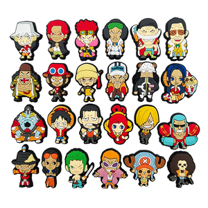 MA <span class=keywords><strong>Pirate</strong></span> King Accessoires de chaussures en PVC d'inspiration anime Breloque sabot en caoutchouc souple personnalisé pour la personnalisation des sabots - Product Image 4