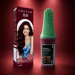 Crema de Tratamiento para el Cabello con Etiqueta Privada OEM ODM, 200 ml, Nutritiva a Base de Plantas, Control del Frizz, en Botella con Peine - Product Image 1