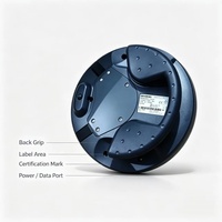 6AV6645-0BA01-0AX0, para Siemens, SIMATIC Mobile Panel 177 PN, SPS, HMI Portátil, Botón de Confirmación Integrado, PROFINET