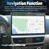 13,3 pulgadas Android 13 Carplay Auto para Mazda CX5 navegación Multimedia GPS REPRODUCTOR DE Radio para coche WIFI + 4G Bluetooth 2DIN DSP ESTÉREO