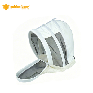 Veste d'apiculteur à 3 couches en maille avec voile de protection, veste d'apiculteur ventilée, équipement de protection anti-abeilles - Product Image 4