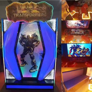 เครื่องเกมอาร์เคดวิดีโอในร่มแบบหยอดเหรียญสำหรับผู้เล่น 2 คน สำหรับเกมยิงปืนจำลอง โครงสร้างโลหะ+อะคริลิก+พลาสติก - Product Image 6