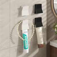 Clip de rangement mural pour produits de nettoyage de salle de bain, à suspendre ou à clipser. Clip organisateur multifonctionnel pour dentifrice et serviettes