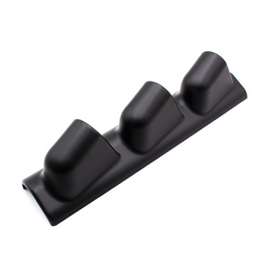 Soporte para Instrumentos de Coche de Carreras de 52 mm con Tres Orificios, Lado Izquierdo, Negro, Soporte Universal para Carga de 2 Pulgadas - Product Image 3