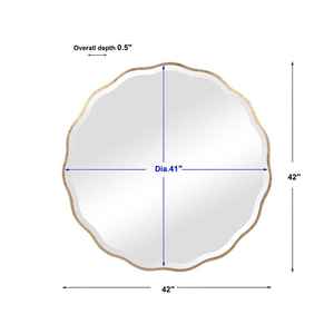 Miroir mural encadrée en fer et en verre pour salle de bain, ROHS, échantillon personnalisable en 7 jours, design minimaliste, verre biseauté pour salle de bain, couloir - Product Image 4