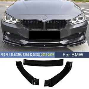 สปอยเลอร์กันชนหน้า StarNav สำหรับ F30 F31 335i 330d 325d 320i 328i รุ่นที่ไม่ใช่ M Sport ปี 2012-2019 ชุดแต่งดิฟฟิวเซอร์กันชนหน้า - Product Image 3