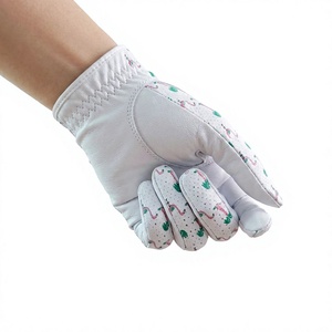 Premium Custom Logo Golf <b>Glove</b> Lightweight Non Slip <b>Touchscreen</b> Compatible Sports Grip for Unisex Golf Practice and Course Play - Product Image 2