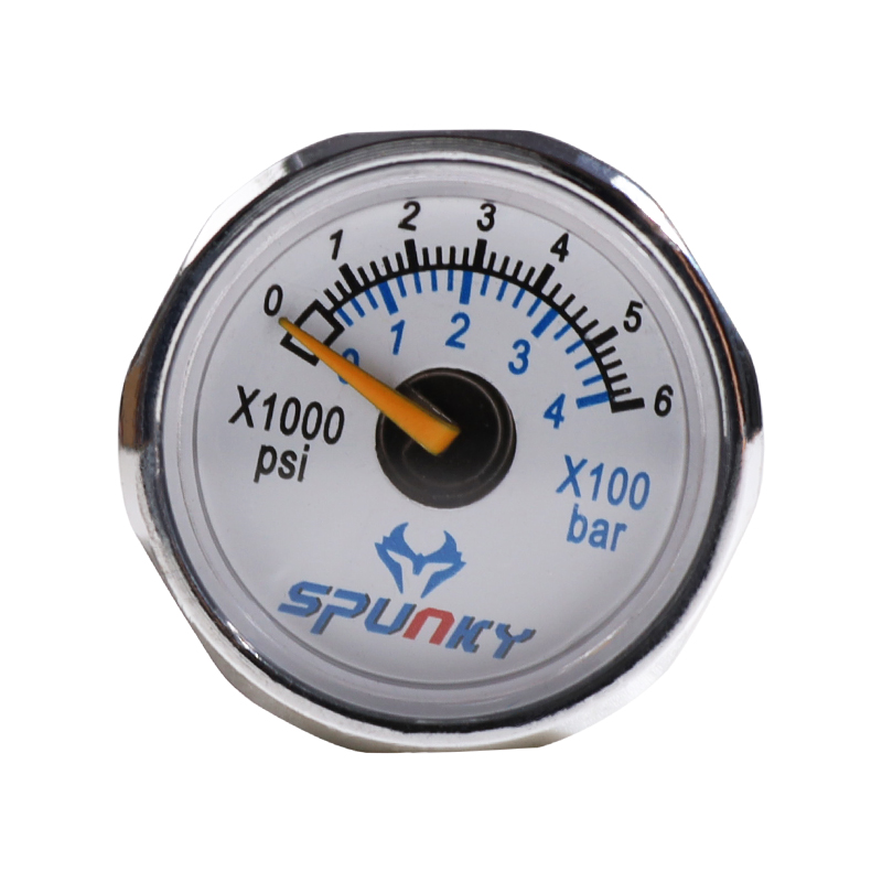 Манометр 1/8NPT, 0-400 бар/0-6000 фунтов на квадратный дюйм