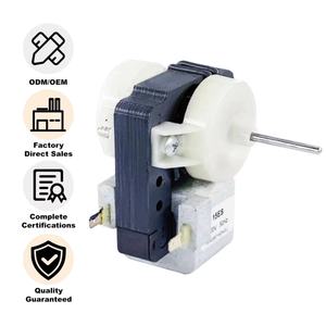 Motor de ventilador de condensador de CA con escobillas para refrigerador <span class=keywords><strong>Crosley</strong></span>, modelo 15ES, para cámara de hielo/congelador, tipo Shaded Pole - Product Image 1