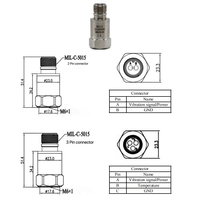 Capteur de vibration filaire Ronds Best RH113, accéléromètre haute sensibilité 500mv/g pour la maintenance prédictive