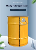 Grosir Drum Cat Besi 30L dari Baja 304, Tong Logam untuk Bubuk, Pasokan Langsung dari Produsen