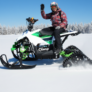 QIQU Family Adventure Sûr et facile à utiliser Refroidissement par air monocylindre à 4 temps <span class=keywords><strong>pour</strong></span> motoneige à essence <span class=keywords><strong>pour</strong></span> adultes - Product Image 1