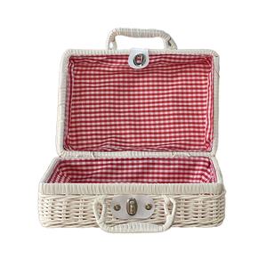 Tùy chỉnh màu sắc cổ điển trắng dệt lưu trữ giỏ cản trở dệt mây hộp cho món quà đóng gói - Product Image 6