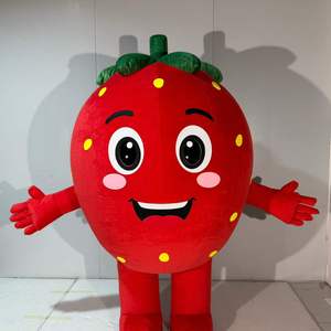 <span class=keywords><strong>Disfraz</strong></span> Inflable de Fresa, Lindo <span class=keywords><strong>Disfraz</strong></span> de Fruta de Dibujos Animados, Inflable para Caminar, para Halloween, Carnaval, Fiesta, Publicidad, Desfile, Evento - Product Image 2