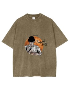Camisetas Unisex Lavadas y Envejecidas con Estampados Digitales por Transferencia Térmica de "A <span class=keywords><strong>Clockwork</strong></span> <span class=keywords><strong>Orange</strong></span>" en Todas las Tallas - Product Image 2