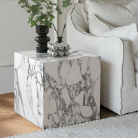 BOTON STONE Meuble sur mesure Socle Salon Luxe Table basse en marbre naturel Calacatta Viola