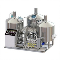 Équipement de Fermentation de Micro-Bière 300L 500L 700L 1000L avec Pompe à Moteur et Réservoir Contrôlés par PLC pour Microbrasserie, Longue Durée de Vie