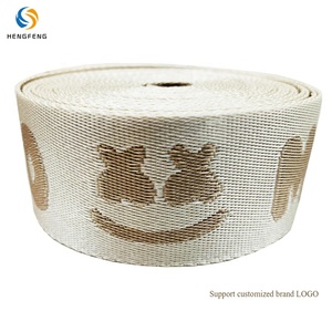 팬티 자카드 에스닉 리본 트림을위한 맞춤형 자카드 의류 웨빙 나일론 스판덱스 탄성 밴드 - Product Image 4