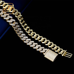 GRA Certificated Cuban Link <b>Chain</b> Hip Hop 12MM <b>Iced</b> <b>Out</b> VVS Moissanite Diamond 925 Sterling Silver Fine Jewelry Necklace - Product Image 6