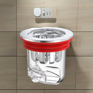 Filtro Universal Transparente Antiolores para Drenaje Lineal de Piso de Baño y Tuberías Internas - Product Image 3