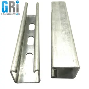 Puntone scanalato in alluminio o semplice unistrut dimensioni canale a u staffa unistrut