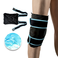 Compresse de gel réutilisable certifiée CE de classe I pour genou, chaud/froid, pour soulager ciblément les douleurs articulaires, les gonflements, la récupération des blessures et après-chirurgie