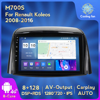 Lecteur DVD de voiture à commande vocale MEKEDE 10 "8 cœurs pour Renault Koleos 2008-2016 BT WI-FI Radio stéréo GPS