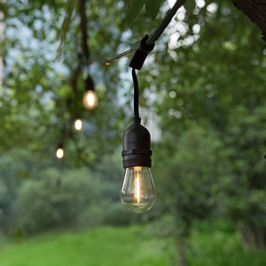 Edison <b>Led</b> Vintage Filament Bulb E27 Screw Base Warm Light Energy Saving S14 Clear Glass Outdoor Indoor Lighting - Product Image 1