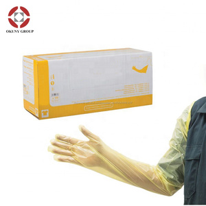 Barato veterinarios veteranos equipos AI OB 92cm largo de plástico veterinarios guantes para Polysem equina <span class=keywords><strong>ganado</strong></span> ovejas - Product Image 5