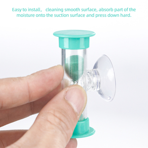 1 <span class=keywords><strong>3</strong></span> 5 PHÚT Vòi Hoa Sen Bằng Nhựa Đồng Hồ Cát Hẹn Giờ Với Cốc Hút - Product Image 2