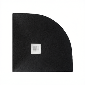 Piatto Doccia Angolare Serenity 100 x 100 cm Bianco Antiscivolo per Bagni - Product Image 3