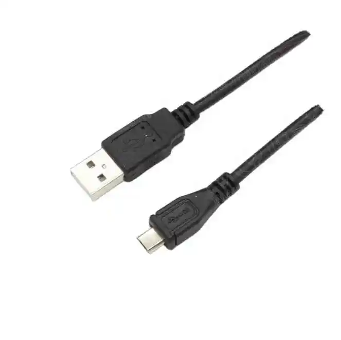 USB A to USB Micro B cable, Version 2.0, Black, 1.8m