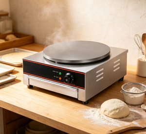 <span class=keywords><strong>Crêpière</strong></span> Électrique Ronde Professionnelle Automatique Grande Capacité pour Restaurant Commercial – Prix Abordable - Product Image 4