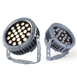 Éclairage paysager extérieur haute puissance, éclairage de jardin, éclairage de paysage, forme ronde, aluminium moulé sous pression, décoration, projecteurs LED - Product Image 2