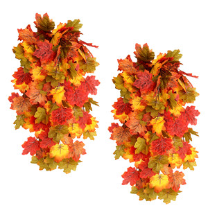 Decoración de Pared con Hojas de Arce Artificiales Wanhui, Decoración Otoñal para el Hogar, Exterior, Halloween, Accesorios para Bodas 3283093 - Product Image 2