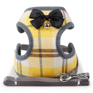 Correa para Perro con Lazo a Cuadros, Arnés para Mascotas, Campana para Gato, Correa con Arnés para Mascotas, Venta Caliente - Product Image 6