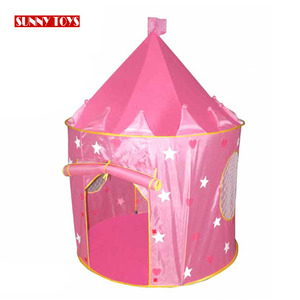 Tienda de campaña portátil para niños, tienda con forma de <span class=keywords><strong>Castillo</strong></span> para viaje al aire libre - Product Image 1