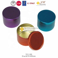 Boîte en fer blanc portable JH Dependable oz pour chewing-gum, artisanat ou cadeau