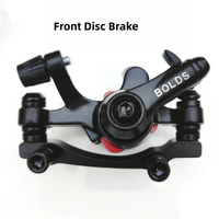 Accessoires de frein à disque réglables pour vélo, plaquettes de frein à disque avant et arrière pour VTT avec leviers, vente en gros pour vélos de route