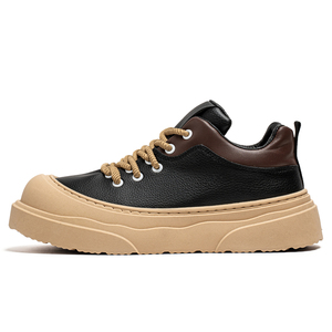 Zapatos Deportivos Casuales Rojos para Hombre con Forro de Malla, Suelas Gruesas, Diseño Ligero y Cómodo - Product Image 6