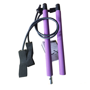 YETFUL yüksek kalite egzersiz taşınabilir kas Fitness egzersiz bantları direnç Yoga halatlar ile Pilates kiti sopa - Product Image 6